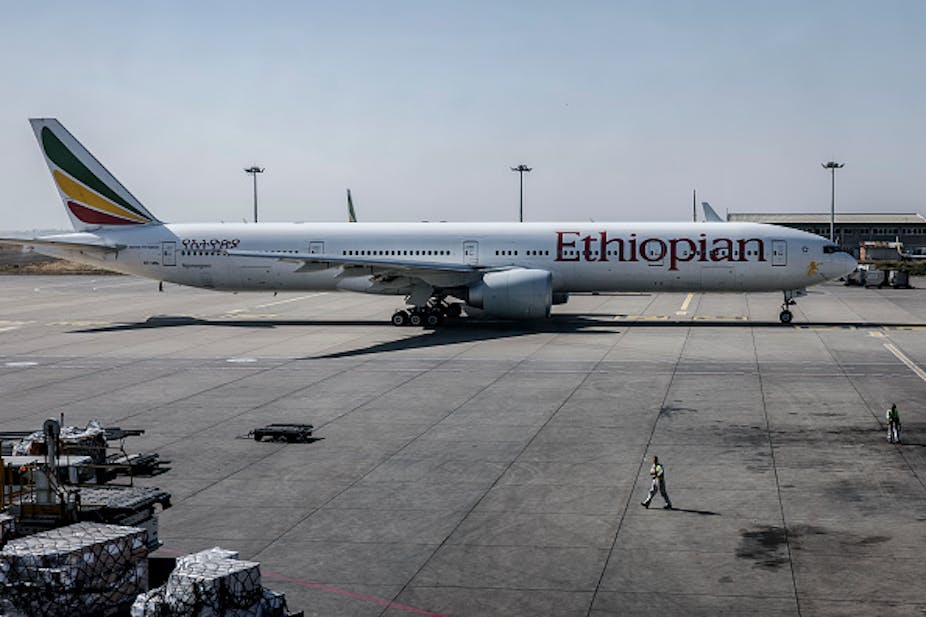 Ethiopian Airlines' Boeing 737 aircraft