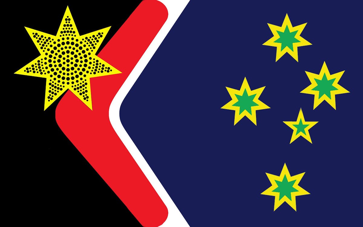 Prøve spids Sætte A proposal for a new, mature Australian flag