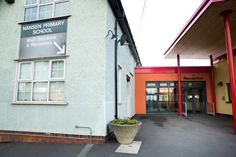View of outside of school building