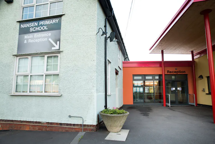 View of outside of school building