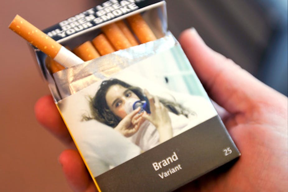 Plain cigarette packaging will slowly