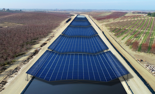 First solar canal project is a win for water, energy, air and climate in California