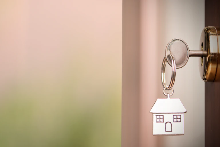 House shaped key