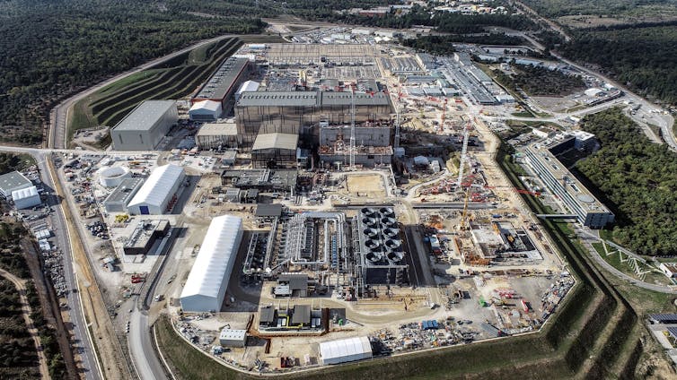 ITER fusion reactor site