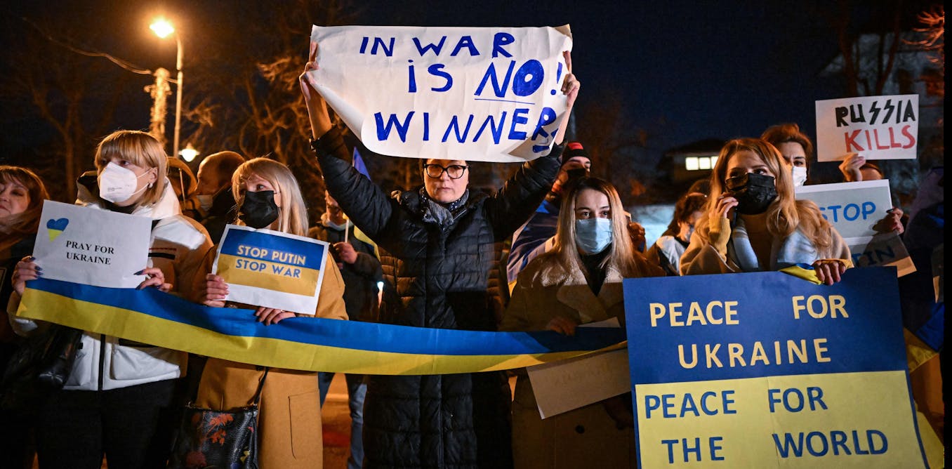 International law says Putin’s war against Ukraine is illegal. Does that matter?