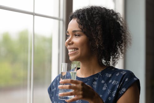 Water really can provide some relief from anxiety and help us see the glass half full