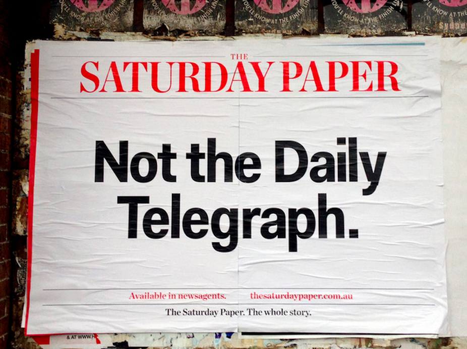 Why The Saturday Paper S Design Breeds Disappointment