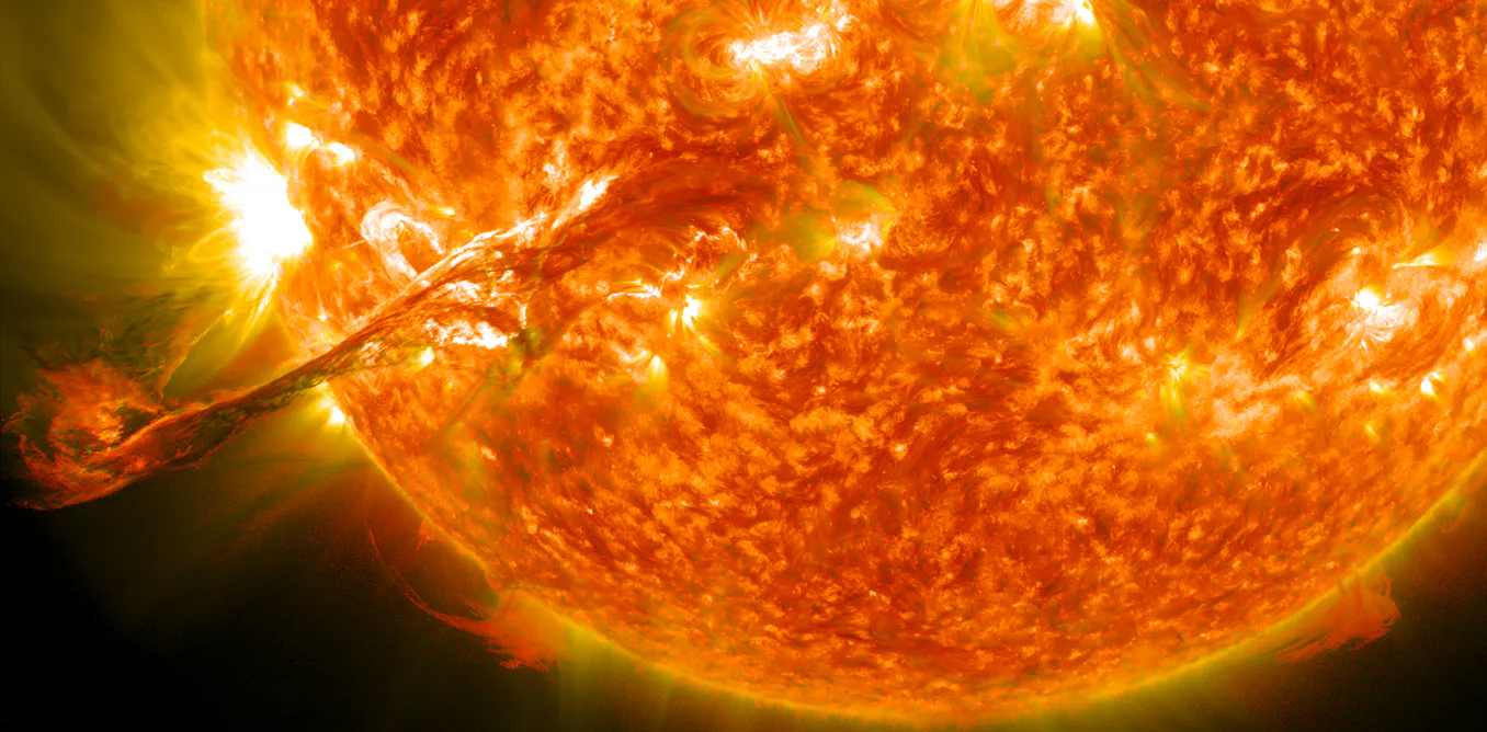 Solar storms can destroy satellites with ease – a space weather expert ...