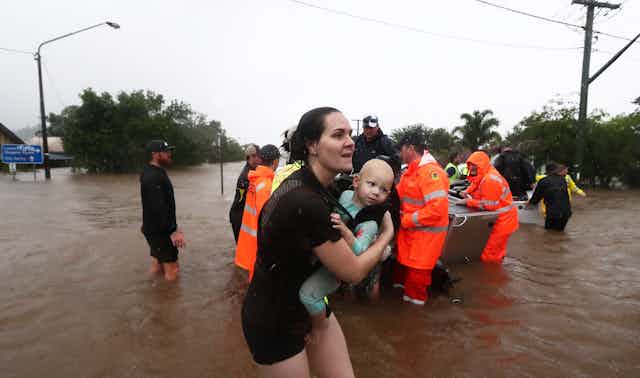 essay on helping flood victims