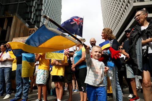 what is it like for Ukrainians in Australia watching their country at war?