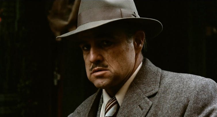 Marlon Brando in The Godfather