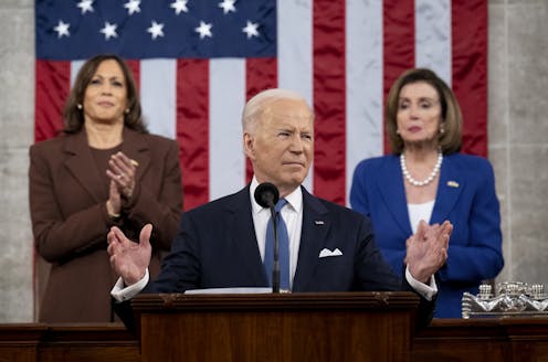 'Freedom will triumph over tyranny': Biden's first State of the Union echoes themes from the Cold War