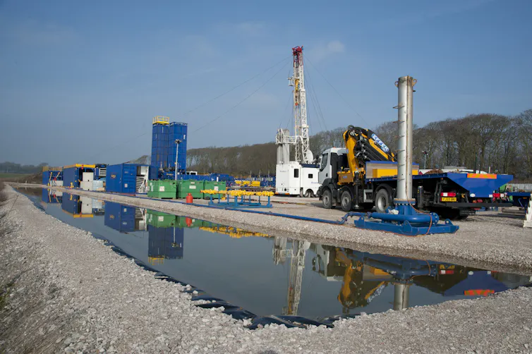 Cuadrilla's former exploration site in Lancashire.