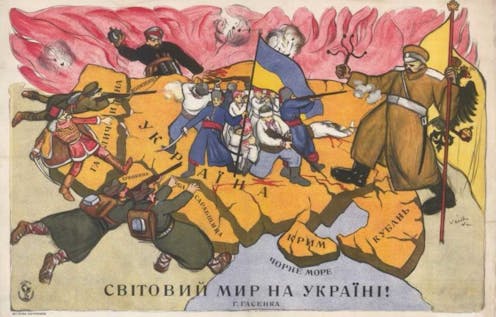 a brief history of Ukraine's place between Europe and Russia