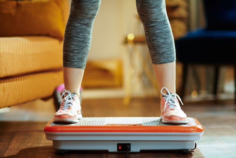 Standing on a vibrating platform could deliver some of the same benefits as  exercise