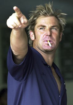 Warne was flawed but lovable, and utterly brilliant on the field. AAP/AP/M. Lakshman