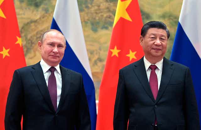 Vladimir Poutine et Xi Jinping