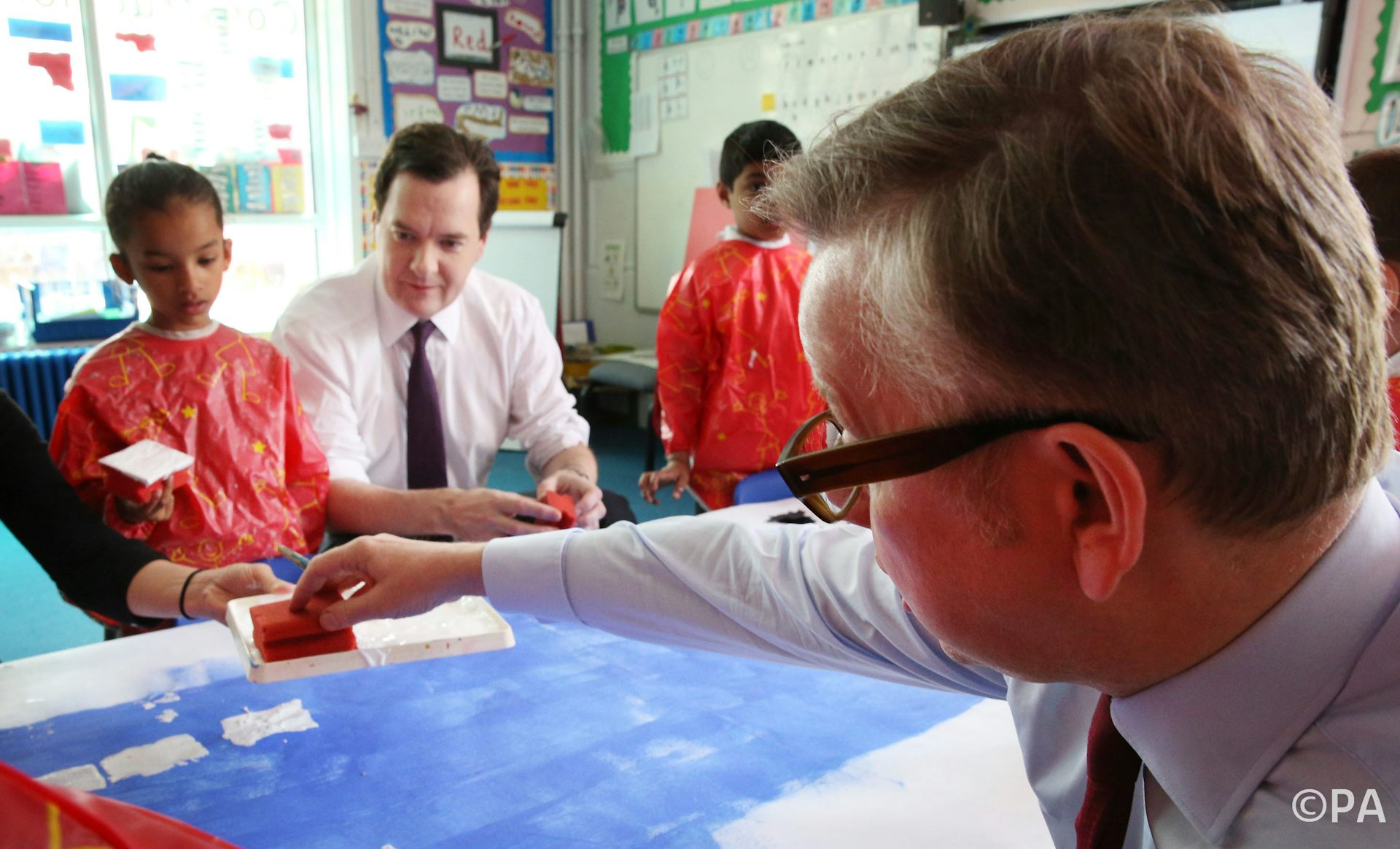 Why do politicians stand back from the school gates only to turn up in