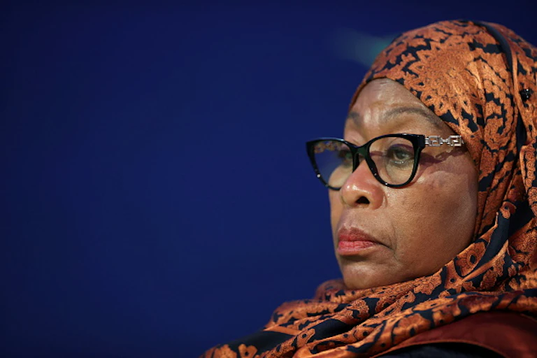 Photo of President Samia Suluhu Hassan