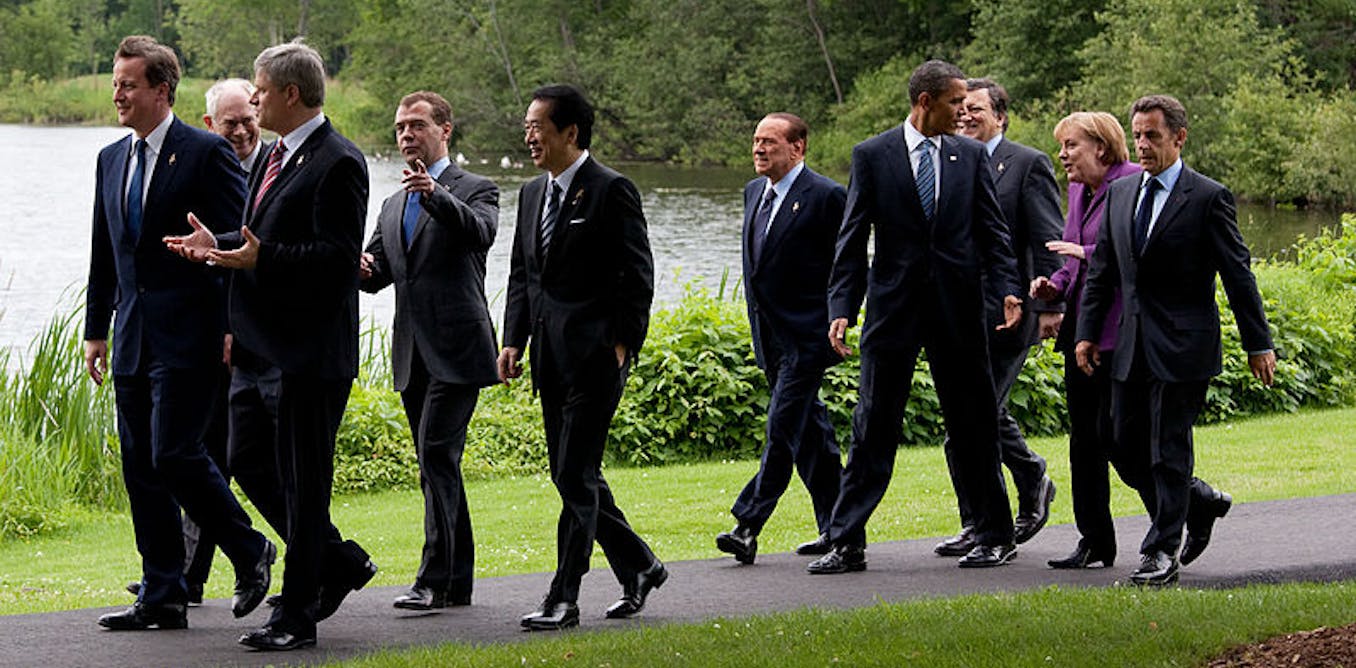 Russia should not have been included in g8 in the first place, and it should be left out now