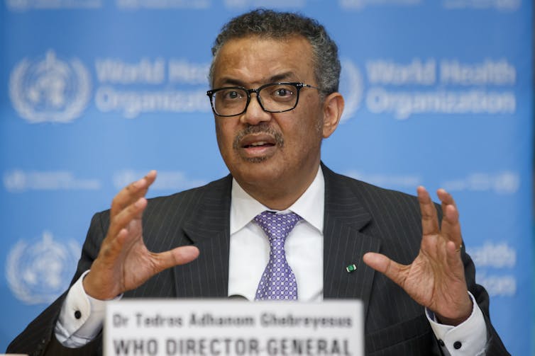 Tedros Adhanom Ghebreyesus, Director General of the World Health Organization (WHO)