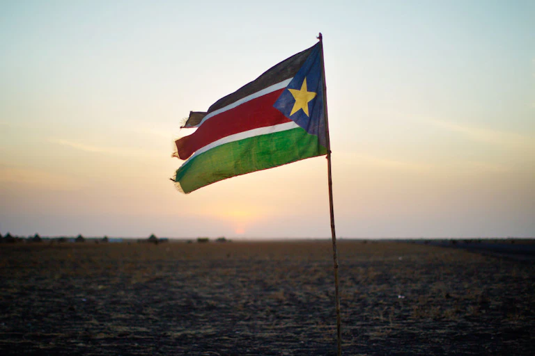 South Sudan's flag
