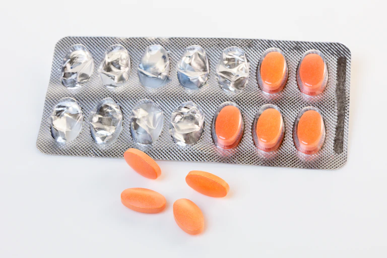 Blister pack of pills