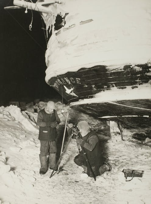 Endurance captain Frank Worsley, Shackleton's gifted navigator, knew how to stay the course