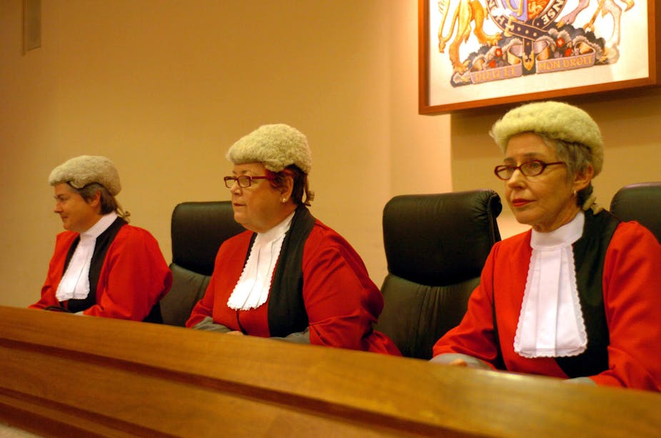 Bestemt Udlevering efterår Missing' female judges all but invisible in Queensland row