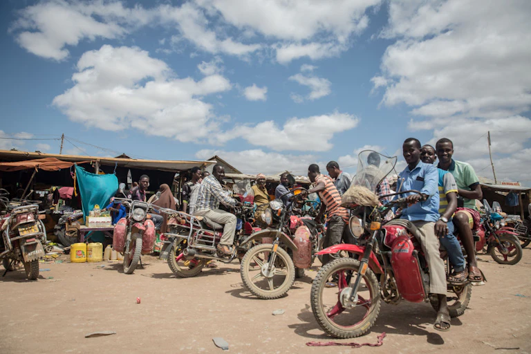 Boda boda riders