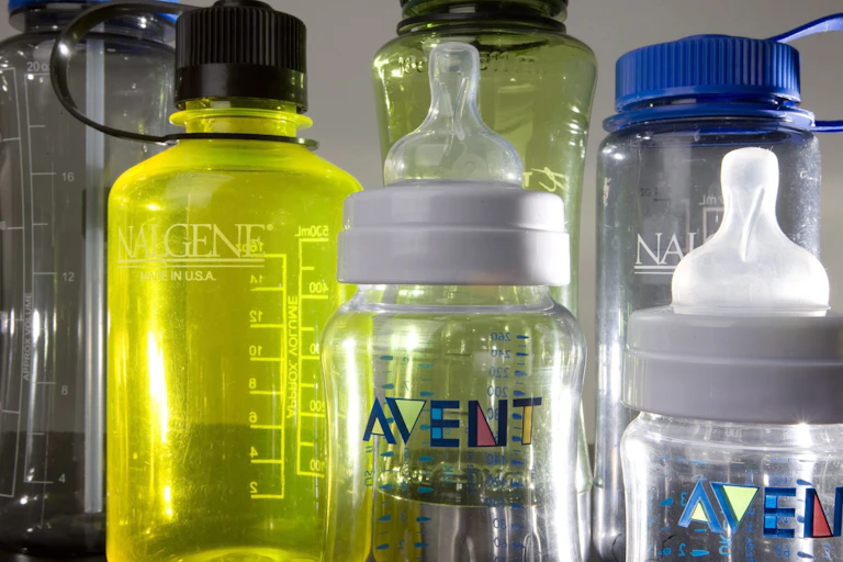 A collection of plastic bottles