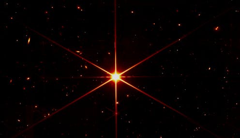 The James Webb Space Telescope has taken its first aligned image of a star. Here's how it was done
