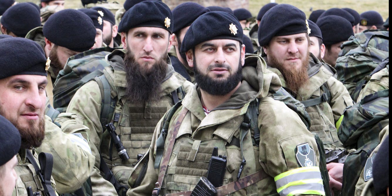Russia Ukraine War Patch Chechnya Chechen Kadyrov Patch / Russian