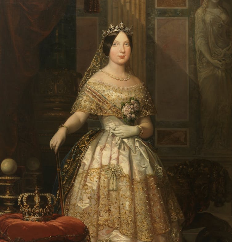 Retrato de Isabel II, por Federico de Madrazo. 1848. Museo del Prado Retrato de Isabel II, por Federico de Madrazo. 1848. Museo del Prado