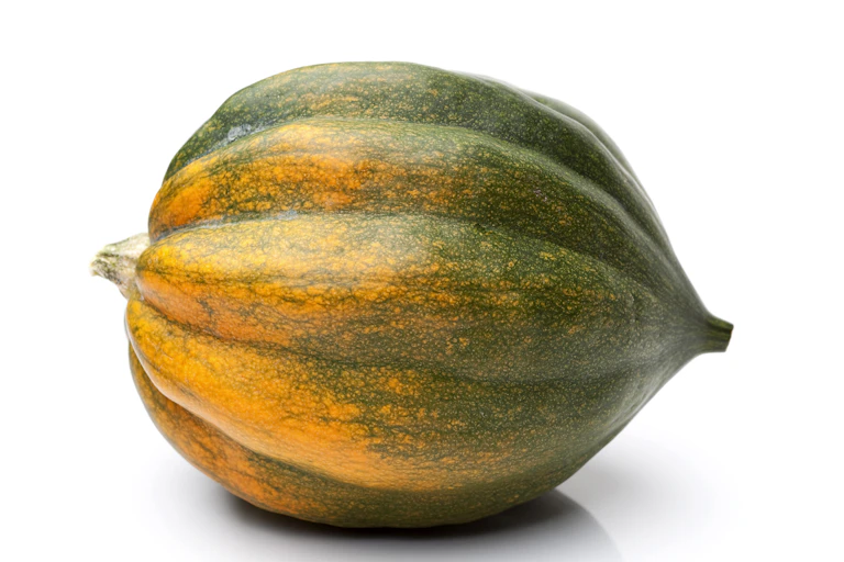 An acorn squash