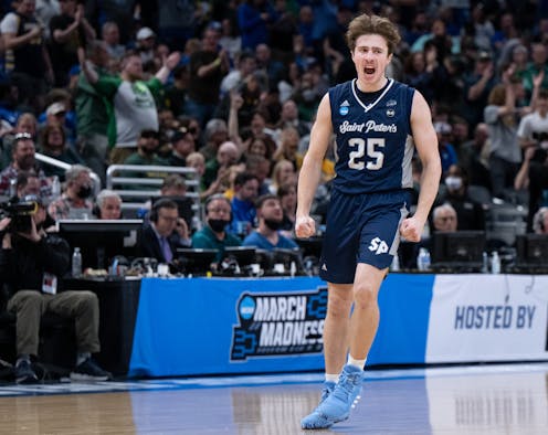 How much is the media buzz from a March Madness Cinderella run worth to a school like Saint Peter's?