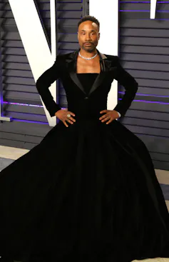 black actor wears dresses If black men have to wear a dress to make it in Hollywood, how did all these guys make it to the top of the industry? : r/theJoeBuddenPodcast