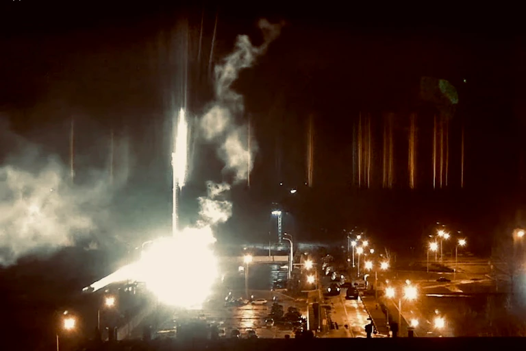 fire at nuclear plant