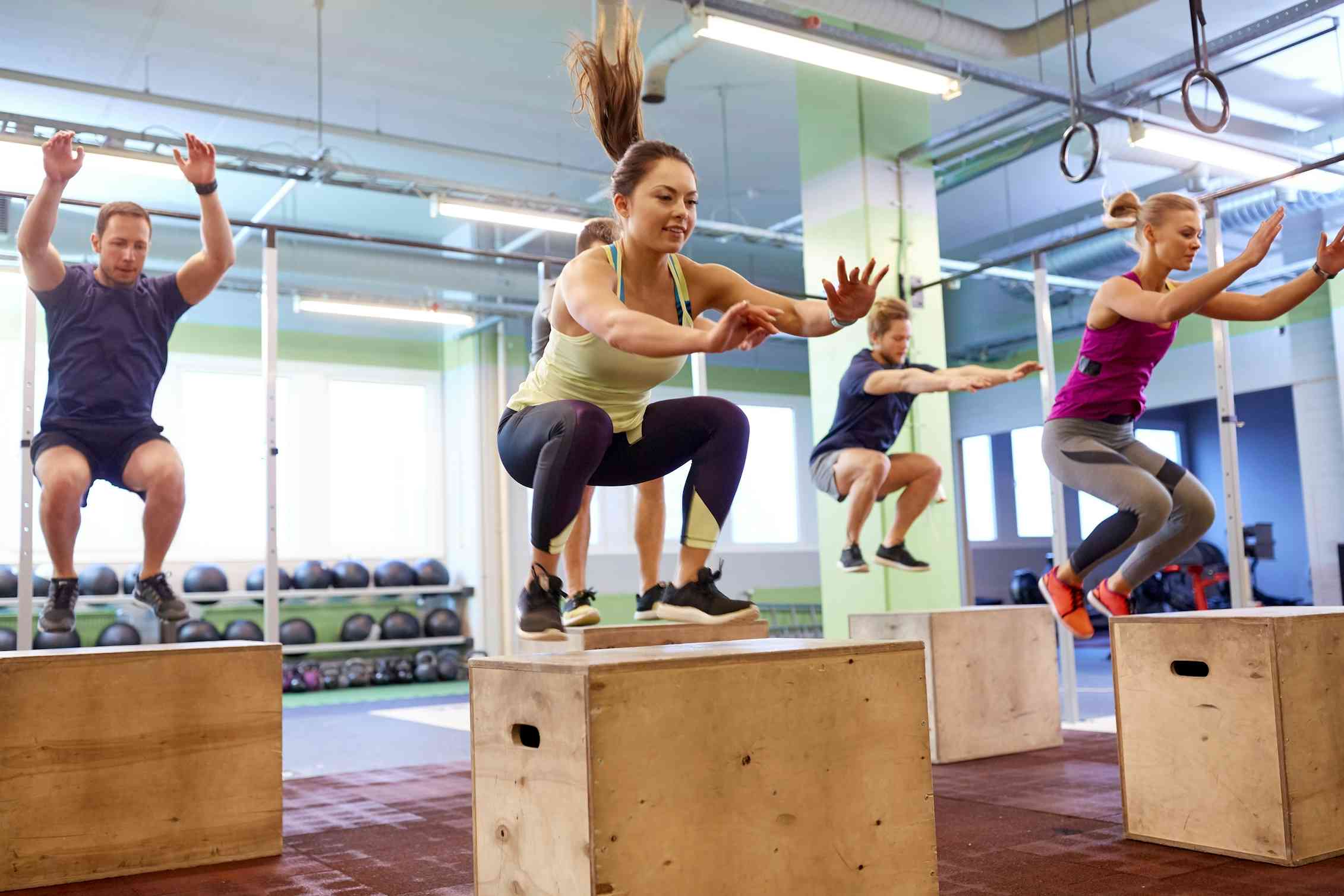 Plyometric training: jumping and skipping exercises can help improve ...