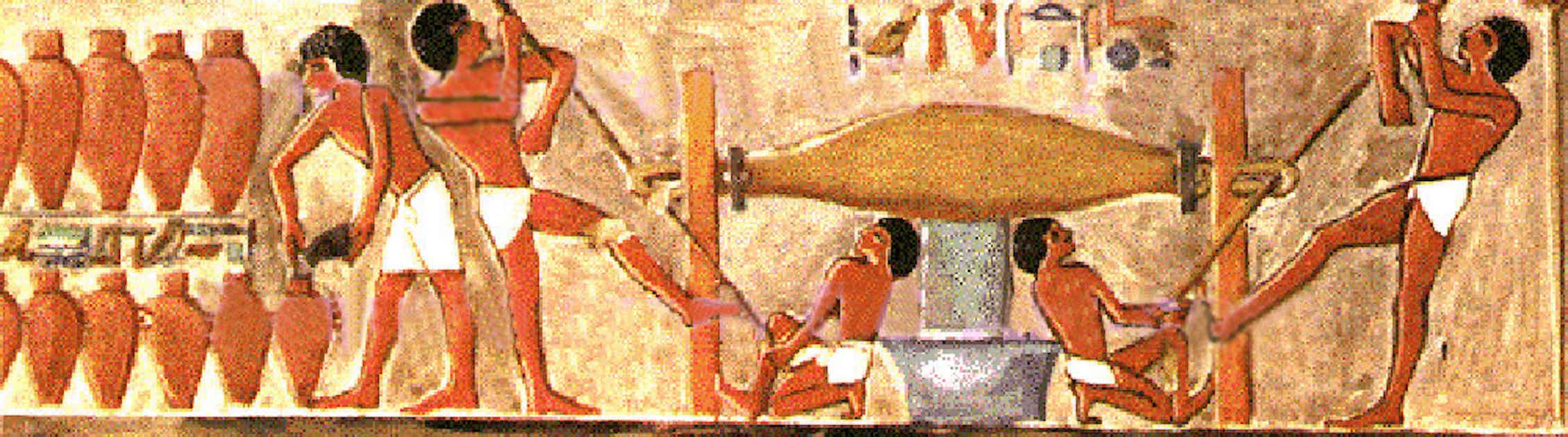 Древние египтяне - виноделы