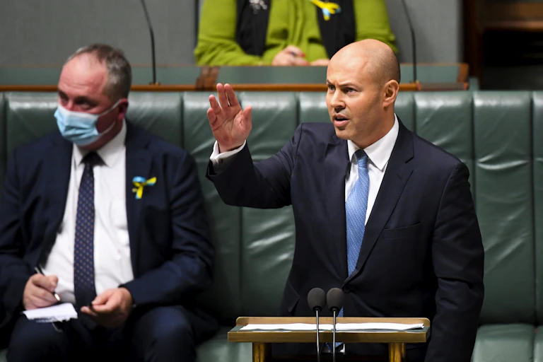 Josh Frydenberg in parliament