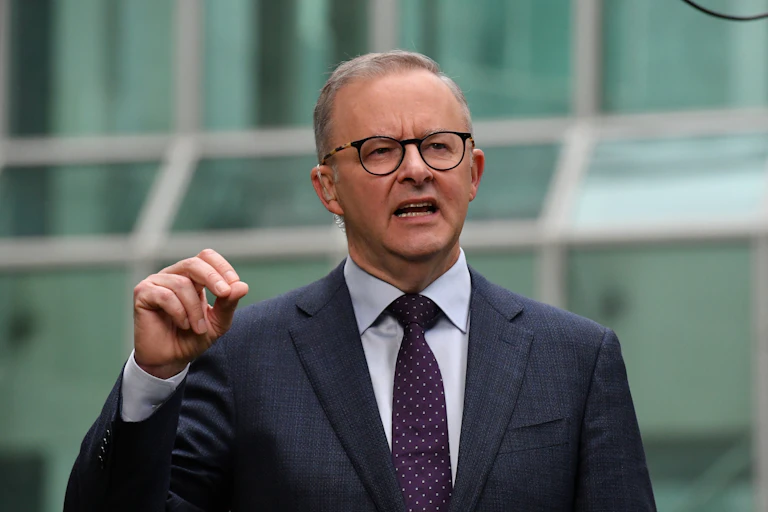 Opposition Leader Anthony Albanese