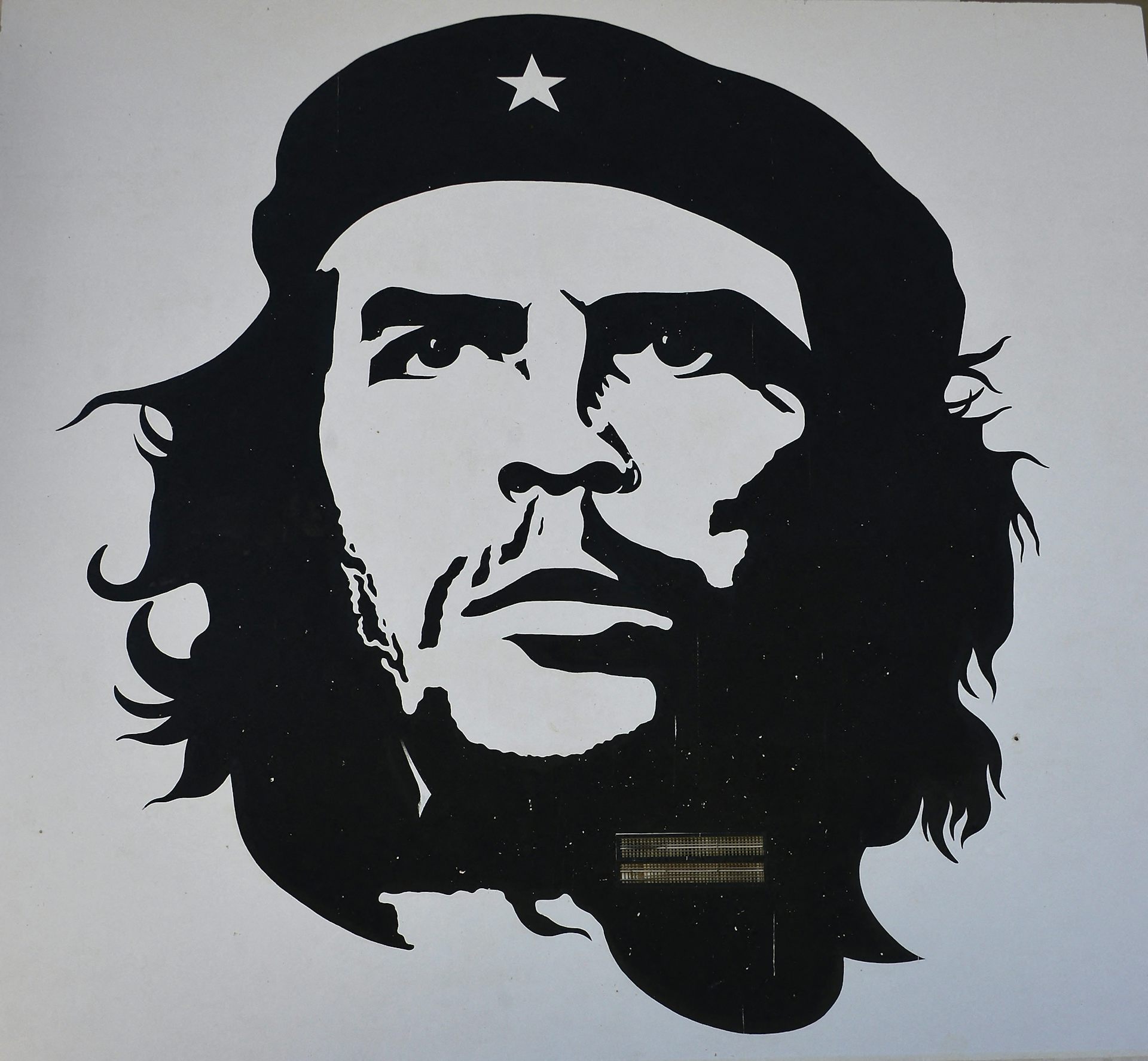 Portrait de la légende révolutionnaire argentine défunte Ernesto Che Guevara