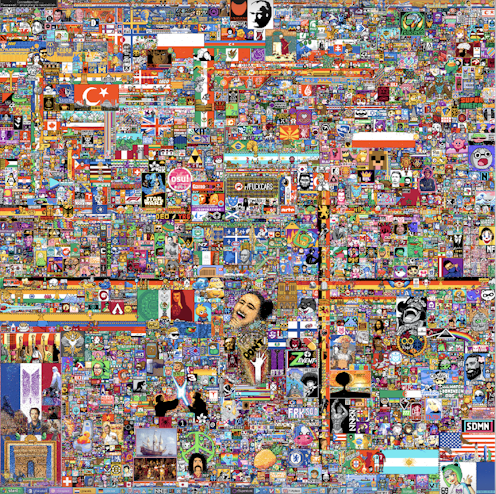 How r/place – a massive and chaotic collaborative art project on Reddit – showcased the best and worst of online spaces