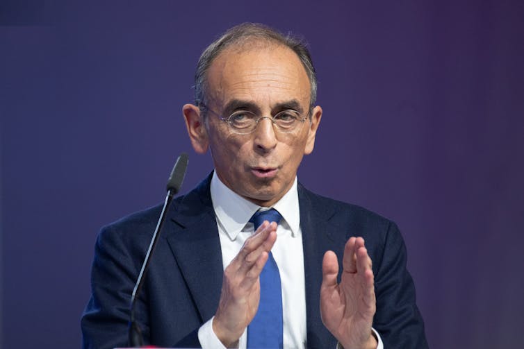 French presidential candidate Éric Zemmour