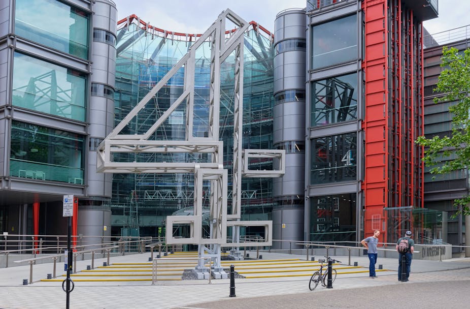 Exterior of Channel 4 HQ.