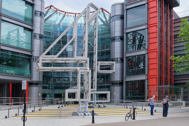 Exterior of Channel 4 HQ.