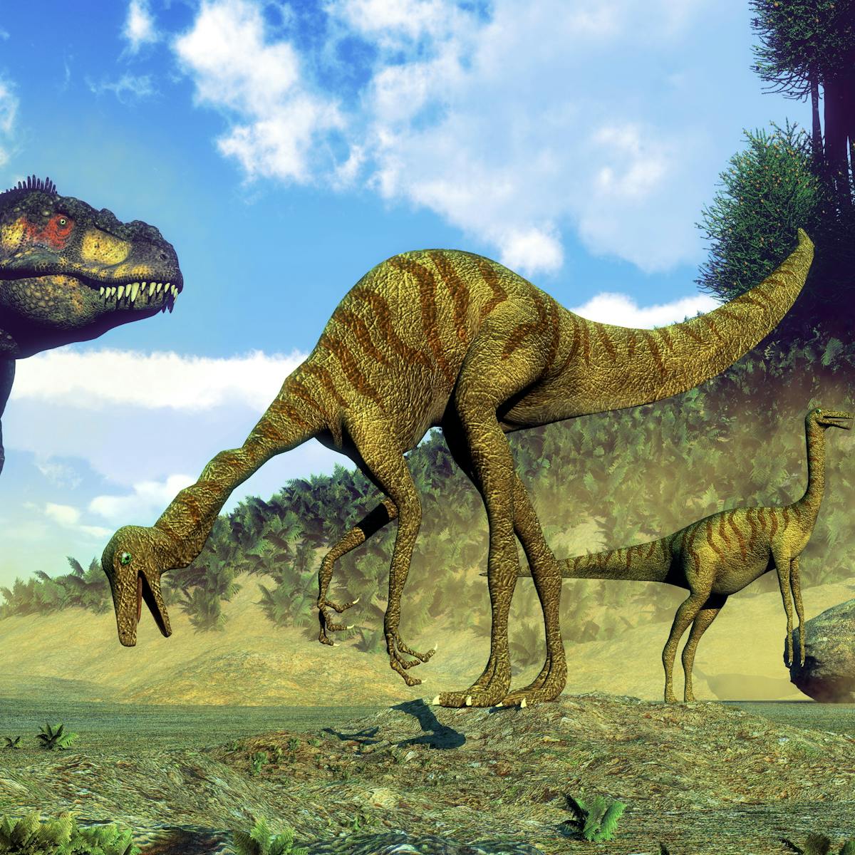 The discovery of two giant dinosaur species solves the mystery of ...