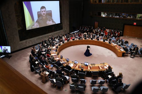 UN Security Council is powerless to help Ukraine – but it's working as designed to prevent World War III