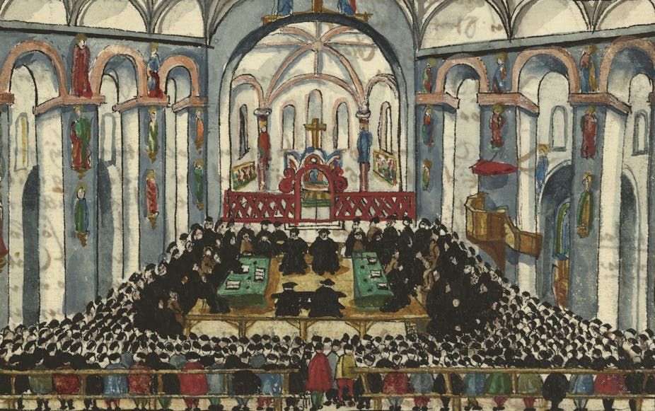 La dispute de Berne, janvier 1528